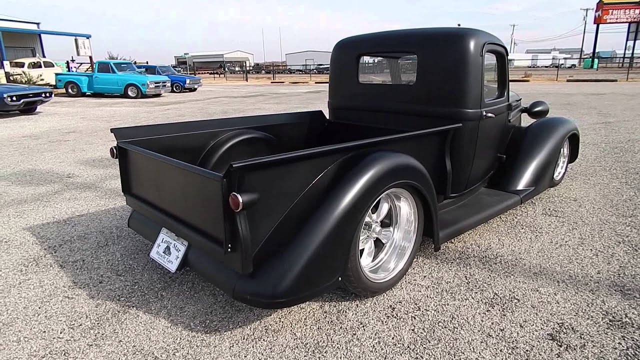 1937 Plymouth Custom Street Rod LS1 SIx Speed - YouTube