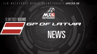 MXGP of Latvia 2013 - NEWS - Motocross