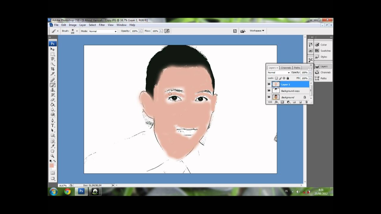 Cara Membuat Foto Menjadi Kartun Dngn Shop Youtube Cara Membuat Foto Menjadi Kartun Dngn Shop Youtube