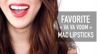 FAVORITE MAC LIPSTICKS - Va Va Voom | heyclaire