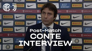INTER 1-2 JUVENTUS | ANTONIO CONTE EXCLUSIVE INTERVIEW: "We gifted them two goals..." [SUB ENG]