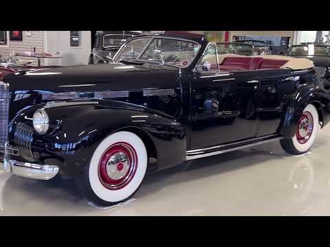 video 1940 LaSalle Model 52 Convertible Sedan