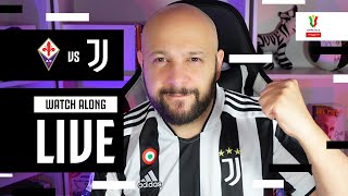 FIORENTINA VS JUVENTUS | GETTING PUMPED + LIVE MATCH REACTIONS 💪⚪⚫?