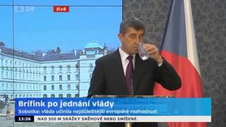 Babiš vyhrožuje Echo24 v přímém přenosu