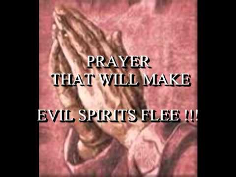 evil spirits against pray prayer demons prayers spirit powerful bad protect god spiritual words attack healing power flee lord break