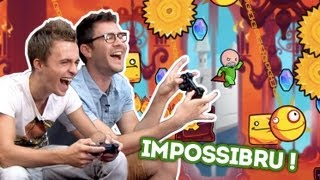 Cyprien Squeezie - Cloudberry Kingdom, le jeu de plateforme aléatoire