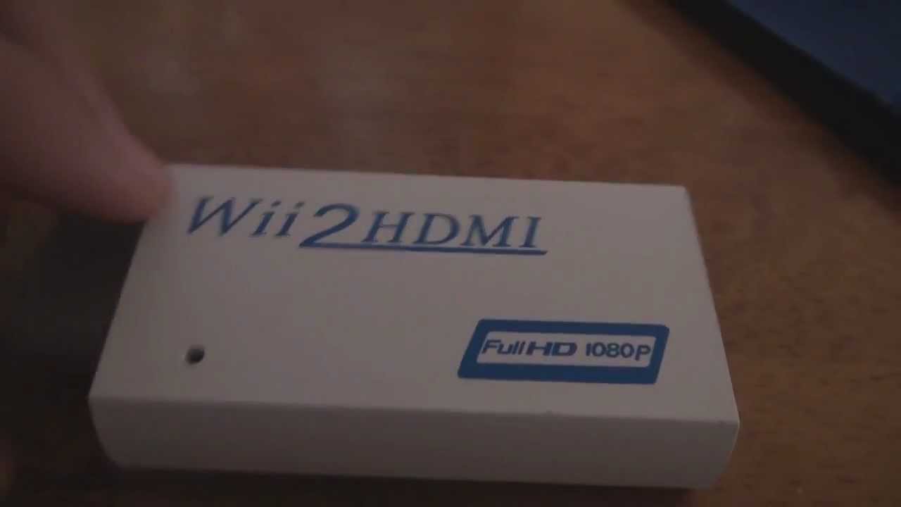 WII2HDMI Converter REVIEW - YouTube