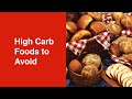 High Carb Foods to Avoid for Reducing Inflammation