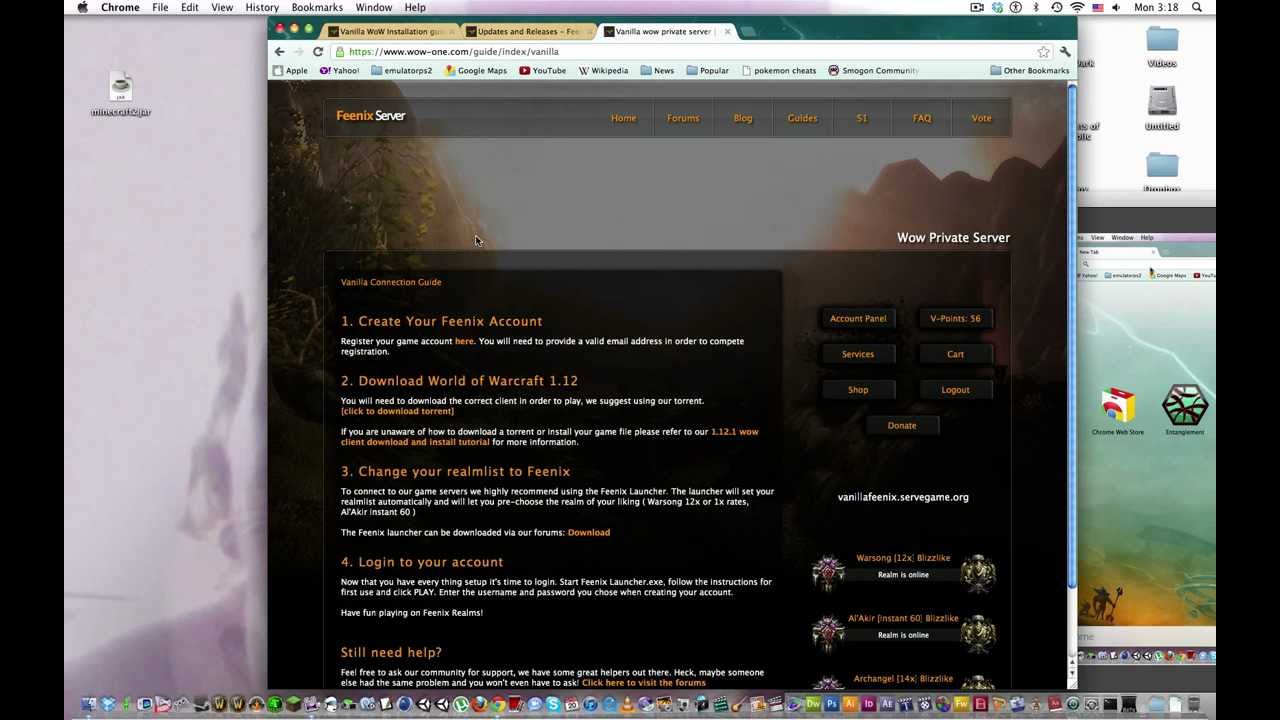 How to install Vanilla WoW and play on Feenix Servers(PC and Mac both ...