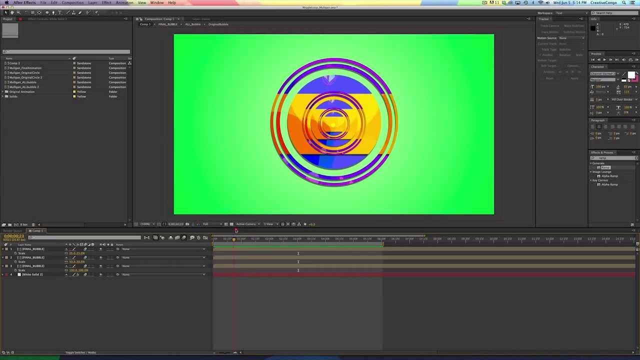 after effects wiggle expression loop