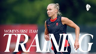 Le Rossonere preparano il test con i Glasgow Rangers | Allenamento Femminile