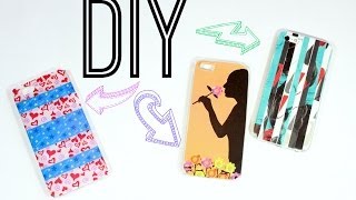 DIY cell phone cases