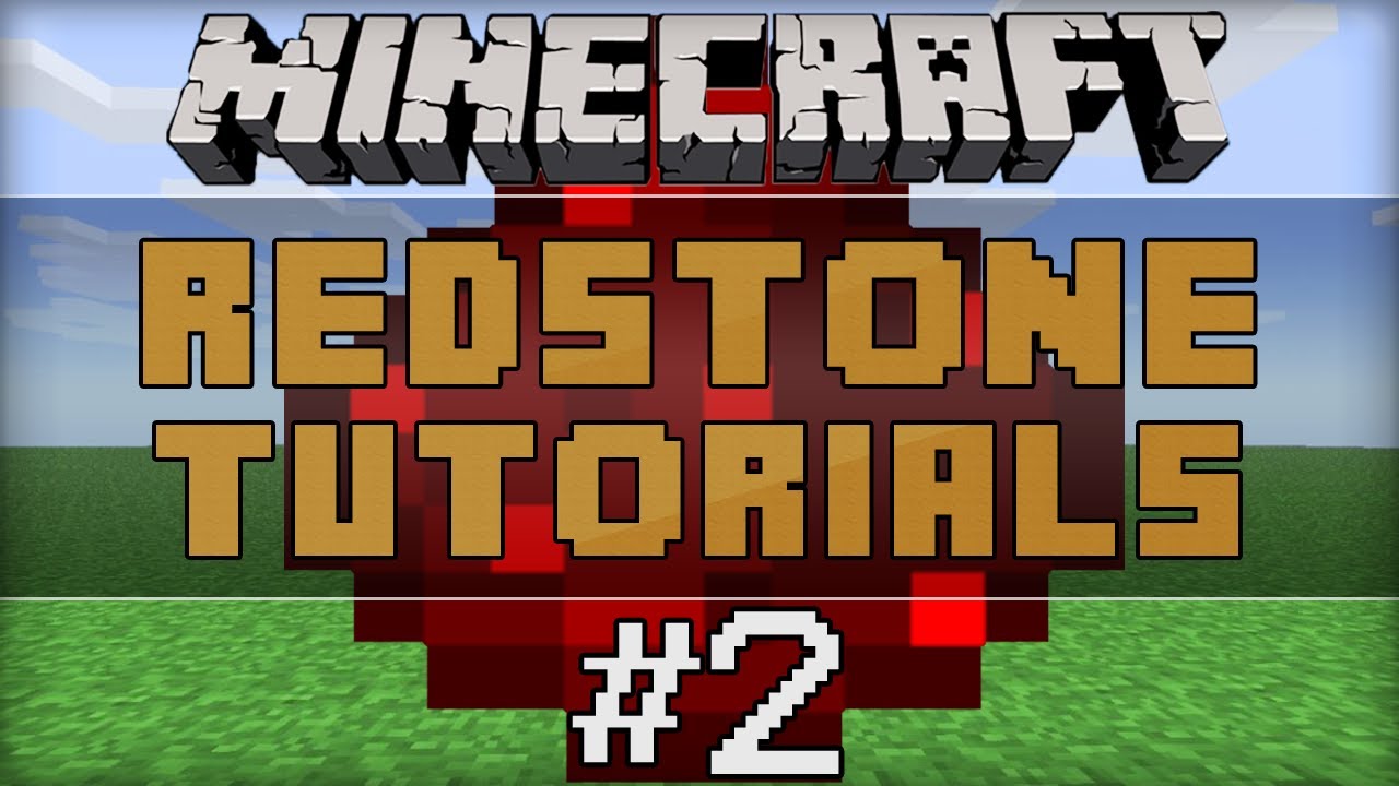Redstone Tutorials E02 Pistons, Repeaters, Redstone Blocks YouTube