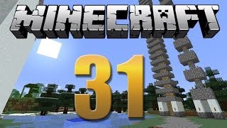 Elevador mais rápido do minecraft!? - Minecraft Em busca da casa automática #31