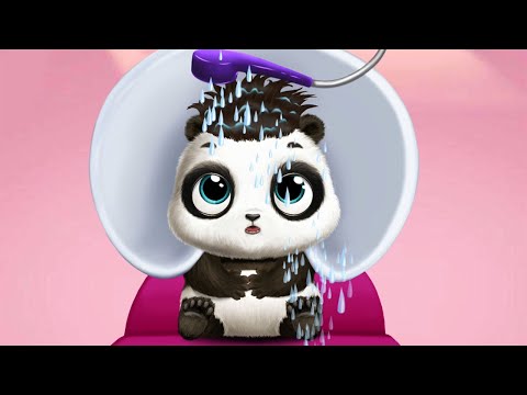 Panda Lu baby Bear City Fun Dress up baby pet and Care - funny pet game