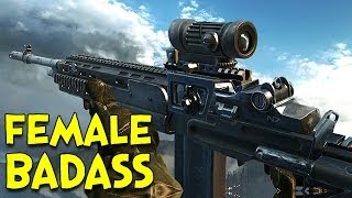 FEMALE BADASS - Battlefield 4 (War Stories)