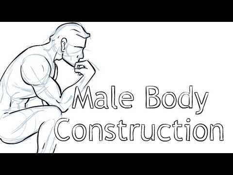 How to Draw - the Male Body - YouTube