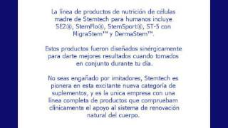 Stemtech para la Nutrición de Células Madre (Rejuvenece tu cuerpo)