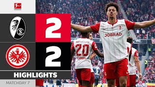 Free Kick Saves A Point! | SC FREIBURG — EINTRACHT FRANKFURT | Highlights | MD 7 – Bundesliga 25/26