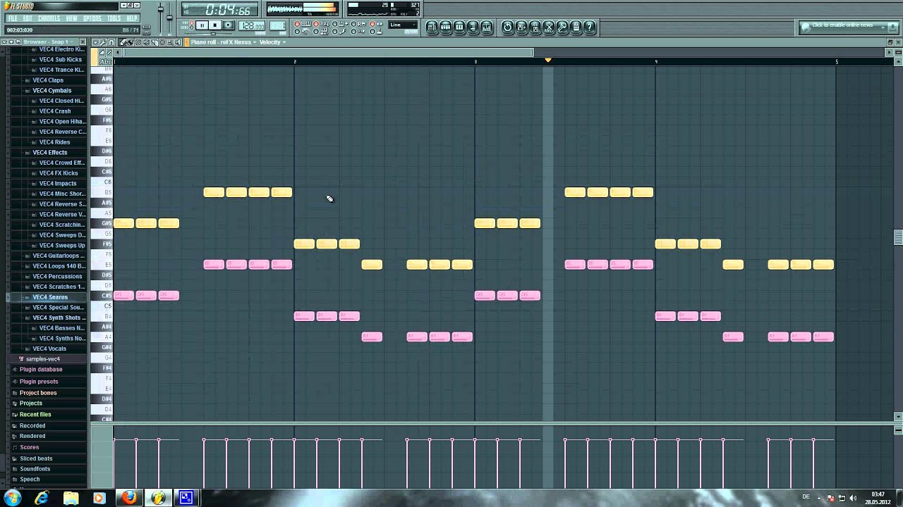 how to add notes in fl studio