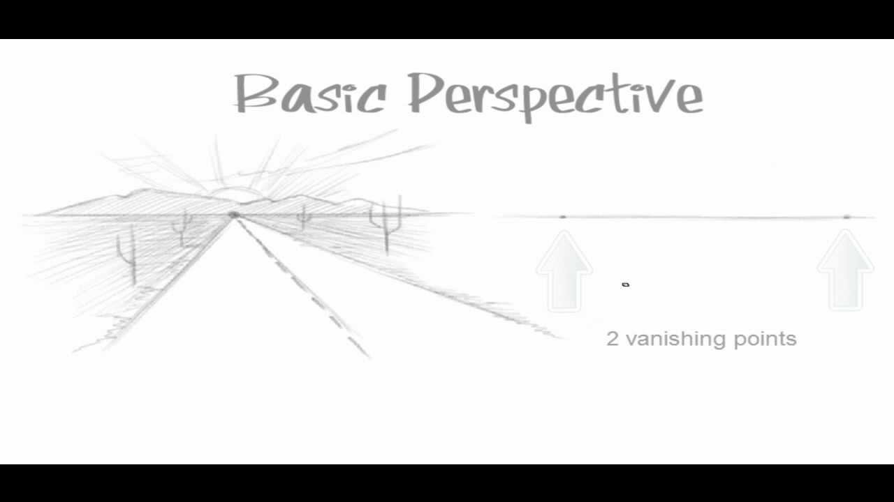 Basic Perspective Drawing Tutorial - YouTube