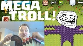 [facecam] MEGA TROLL! || CLASH OF CLANS || Let's Play Clash of Clans [Deutsch German HD]