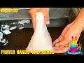 Wax hands making