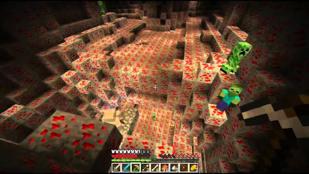 Minecraft survival: Super hostile map - Sea of Flame II (13.část ...