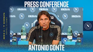 LIVE | La conferenza stampa di Mister Antonio Conte in vista di Napoli - Como