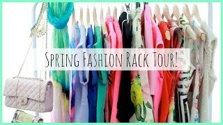 Spring Fashion Rack Tour! ♥ MakeupMAYhem Day 7