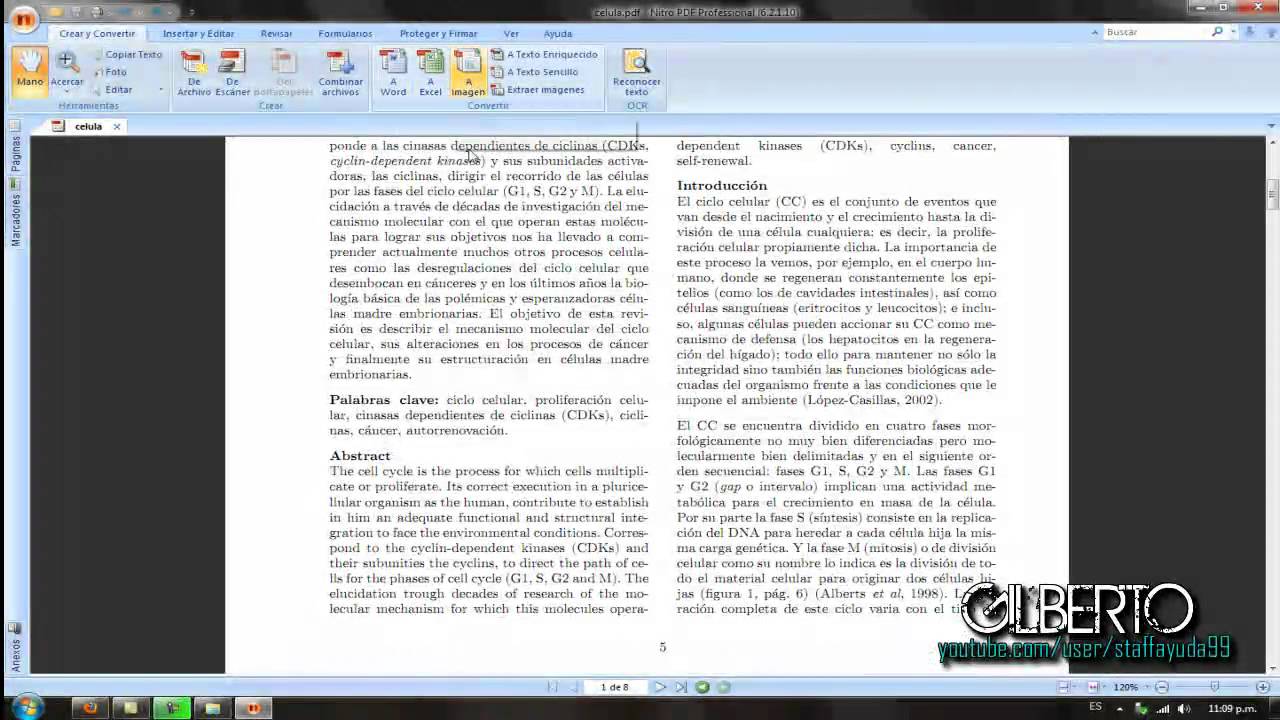 Convertir archivo PDF a WORD. - YouTube