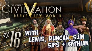 Civ 5 Multiplayer Challenge Part 16 - We're All Winners