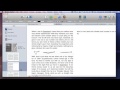 Starting your project in iBooks Author tutorial