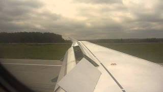 A320 Lufthansa Landing at Moscow - Domodedovo International Airport