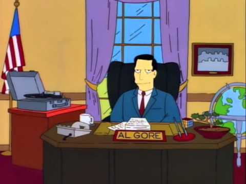 Al Gore Celebrating