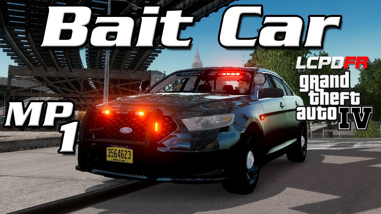 GTA IV LCPDFR MP Bait Car 1 Driving in Circles YouTube