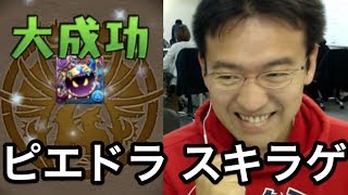 【パズドラ】ピエドラのスキルレベル上げ！！  ※訂正: クロミは継続します！