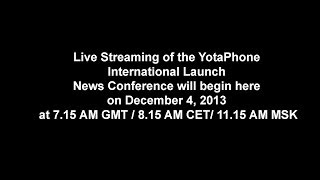 YotaPhone Goes on Sale Launch Event