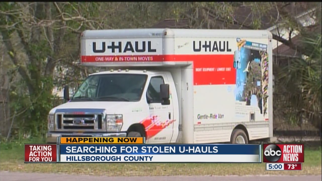 Stolen UHaul trucks, five since December, have investigators moving
