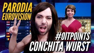 PARODIA Conchita Wurst y OIT POINTS de España en Eurovisión 2014 | Manelvideoblogs