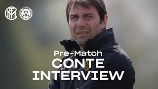 INTER vs UDINESE | ANTONIO CONTE INTER TV EXCLUSIVE PRE-MATCH INTERVIEW 🎙⚫🔵?? [SUB ENG]