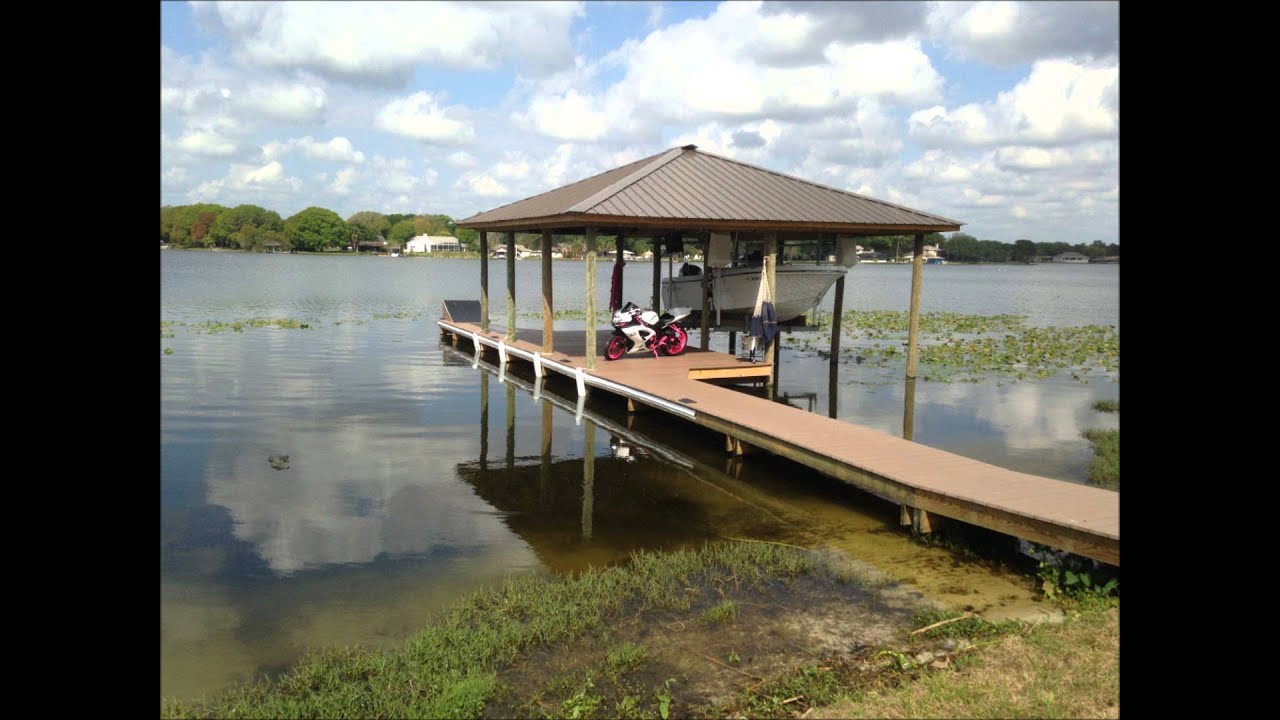 Bikes at boat dock - YouTube