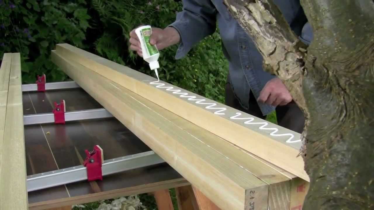 How to build a workbench - (Part 1) Laminating the top ...