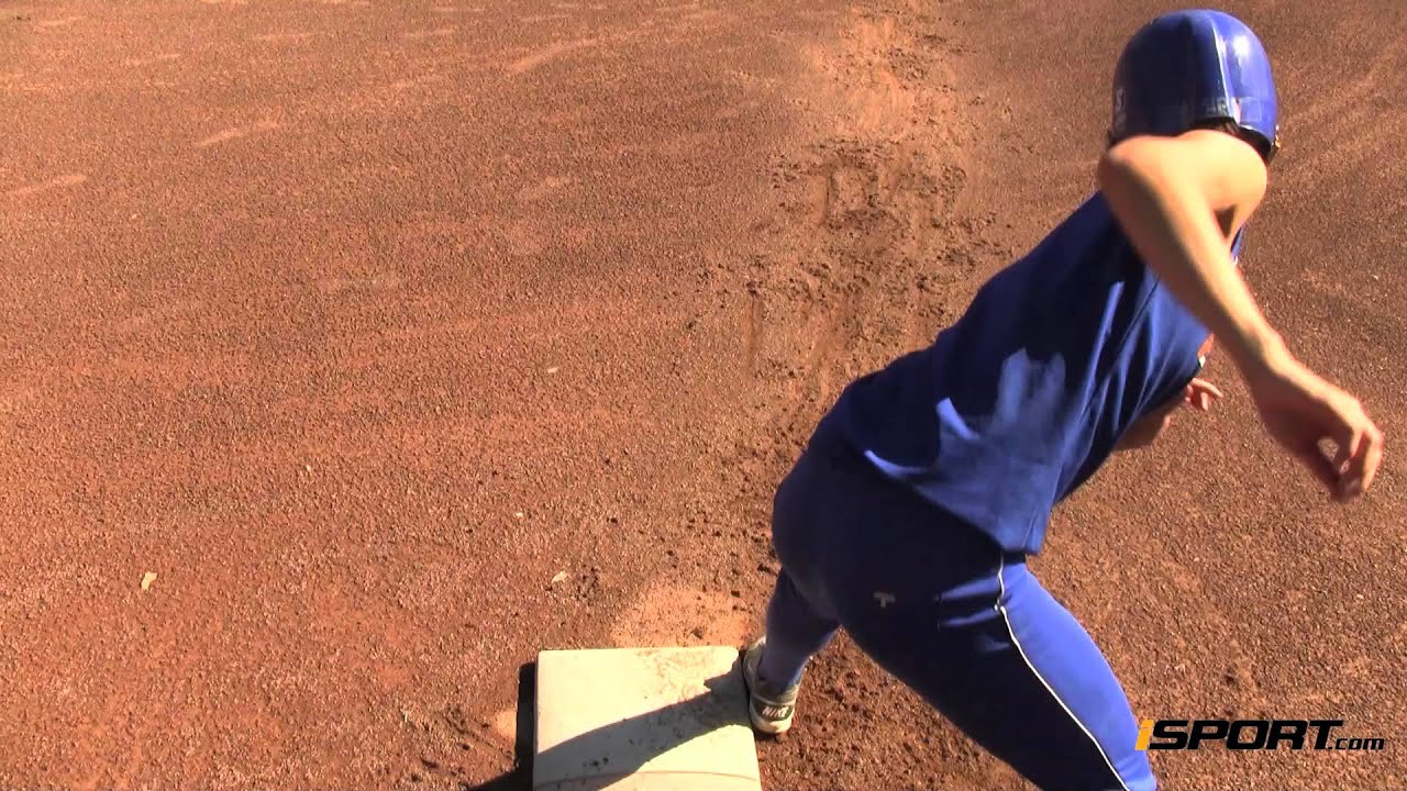 Base Running in Softball: How to Retreat Back to the Bag - YouTube