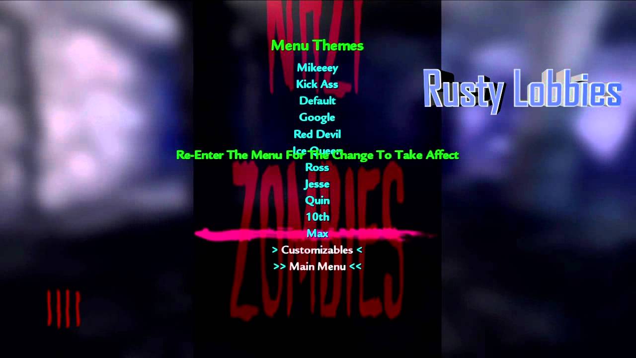 WaW Motion Flex v2.1 Mod menu [xBox] Zombies [HUGE] - YouTube