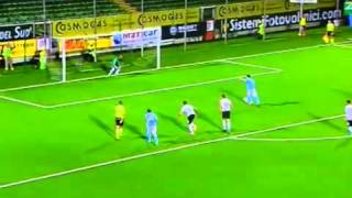 Cesena-Napoli: Rigore sbagliato da Callejon - Amichevole 14/08/13