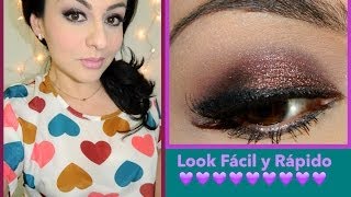 ♥⋆LOOK SAN VALENTIN - Colaboración con MakillArte ♥ Súper Fácil y Rápido