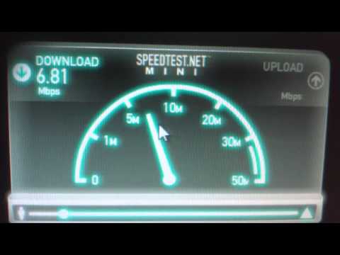 Тест скорости интернета 