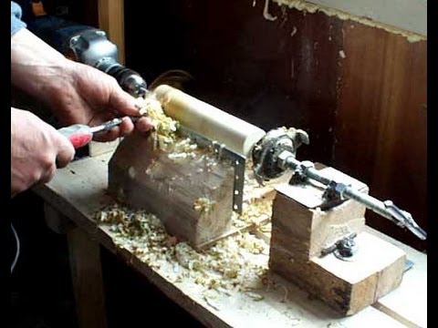 Деревообрабатывающие станки своими руками из дрели 38