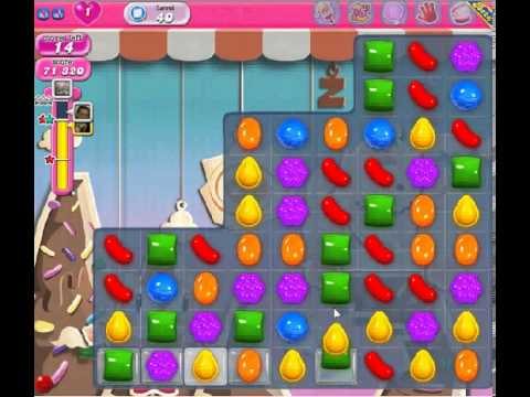How to beat Candy Crush Saga Level 40 - 3 Stars - No Boosters - 99